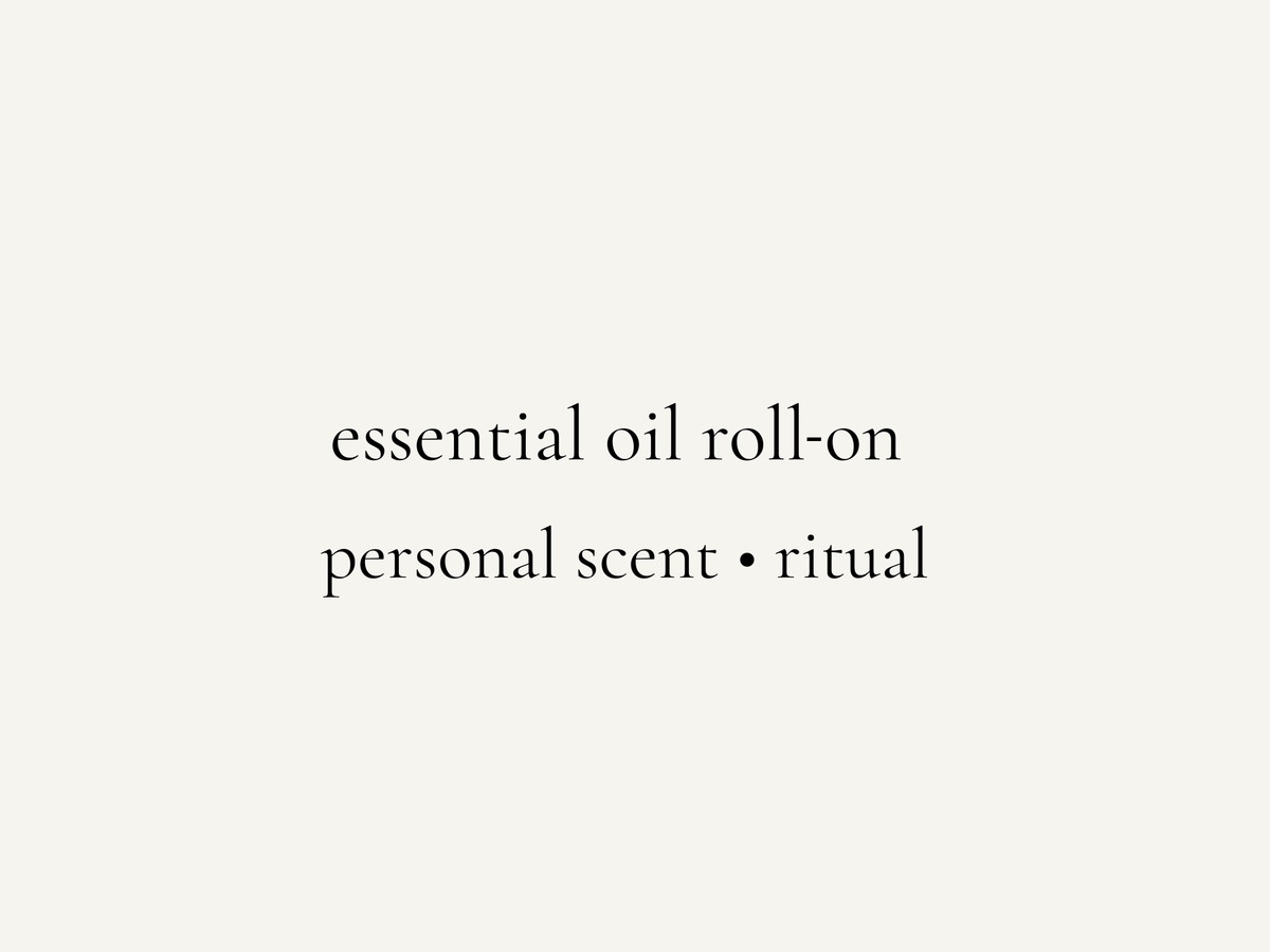 Calming Lavender Vanilla Palo Santo Essential Oil Roll-On for Stress Support | Deep Exhale