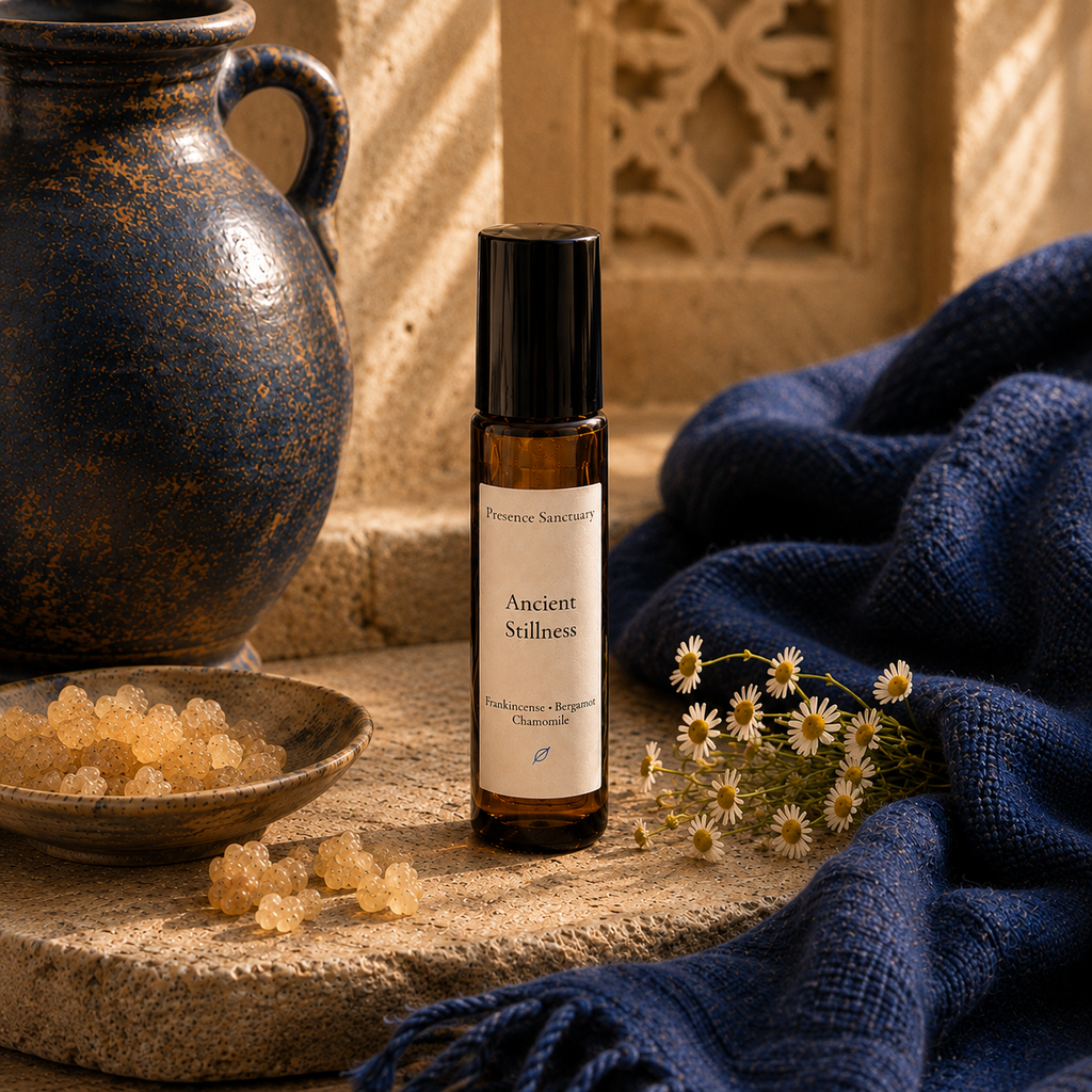 Ancient Stillness | Frankincense Bergamot Essential Oil Roll-On