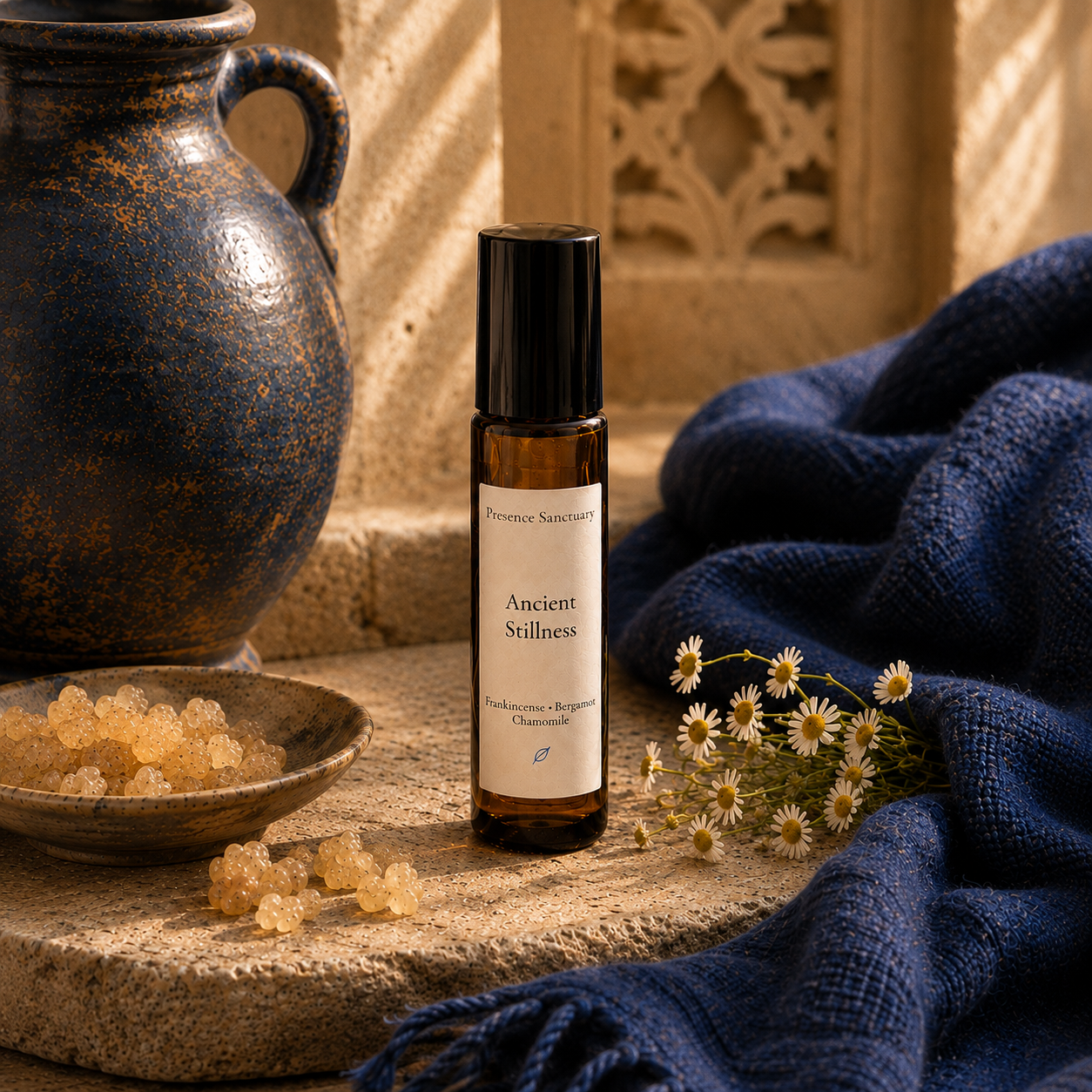 Ancient Stillness | Frankincense Bergamot Essential Oil Roll-On