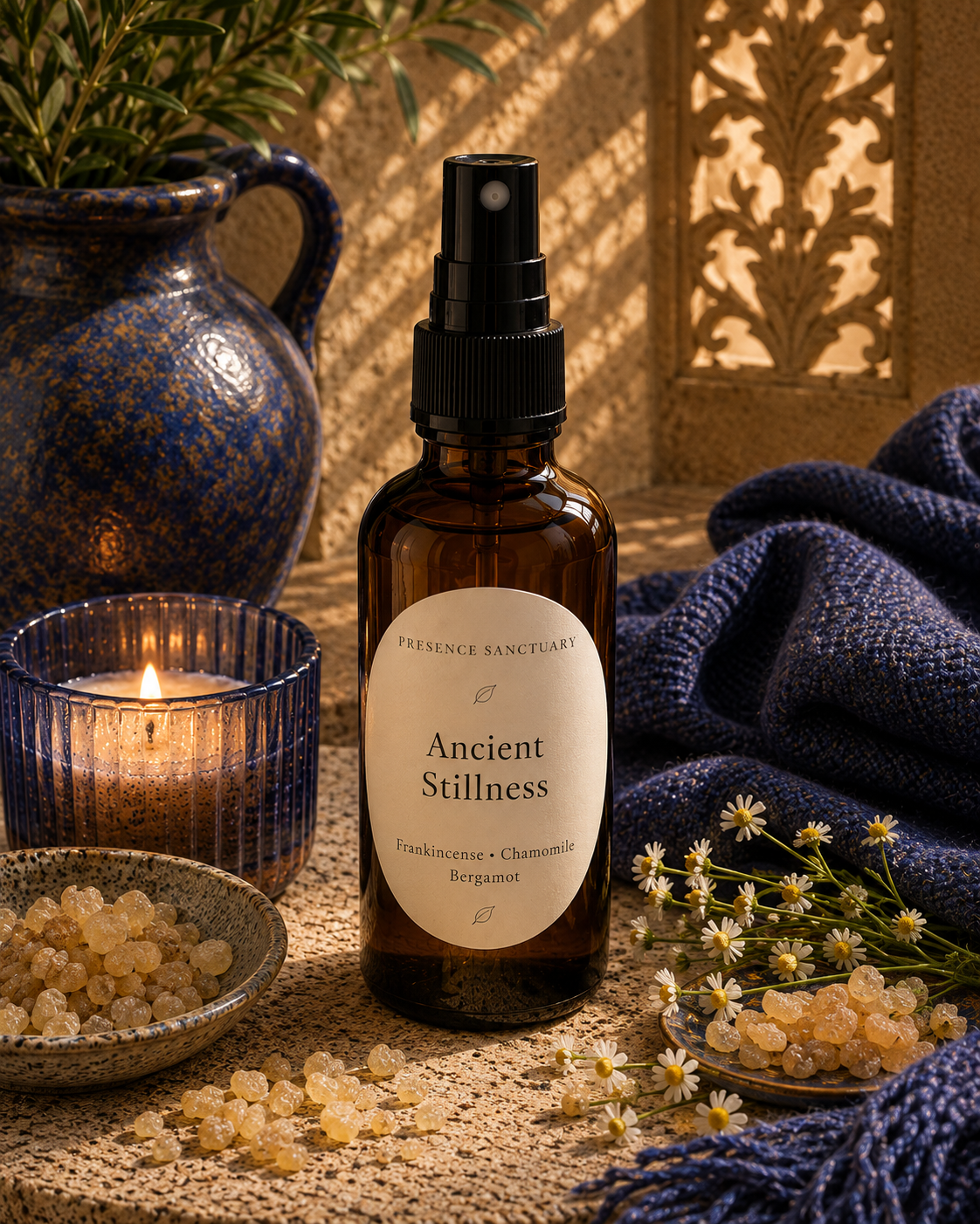 Ancient Stillness | Frankincense & Bergamot Body Mist