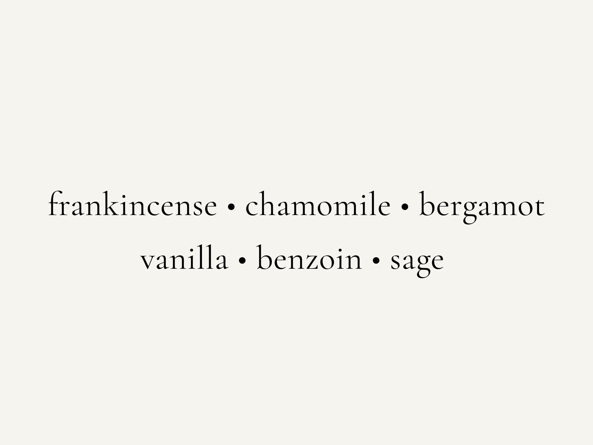 Ancient Stillness | Frankincense & Bergamot Body Mist