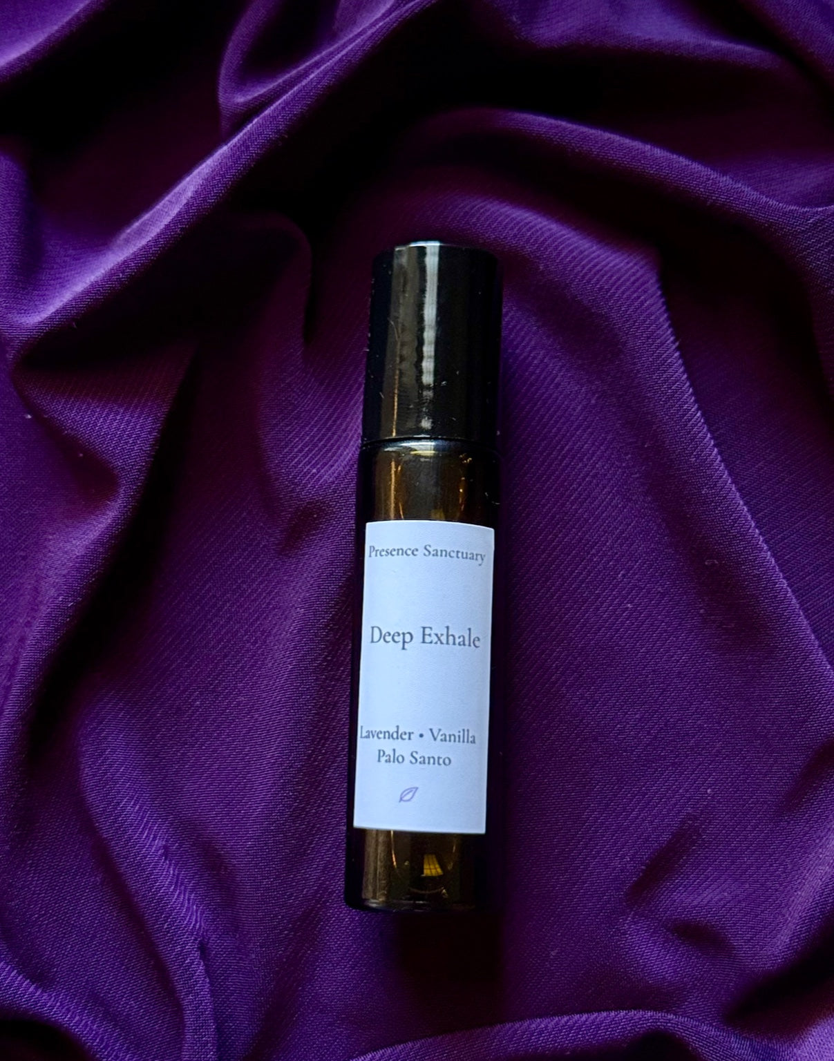 Deep Exhale | Lavender Vanilla Palo Santo Essential Oil Roll-On