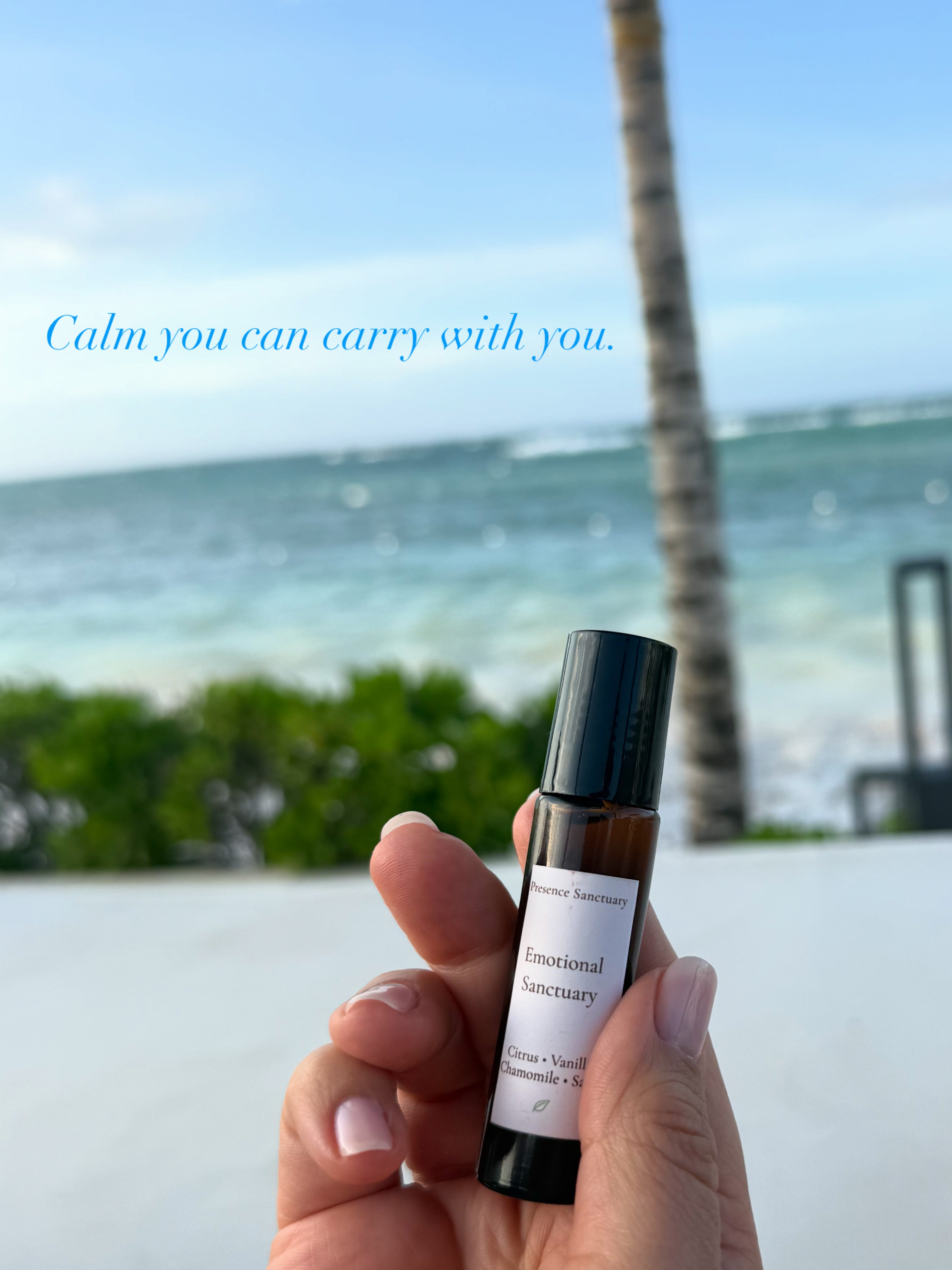 Emotional Sanctuary | Citrus Vanilla Sage Essential Oil Roll-On