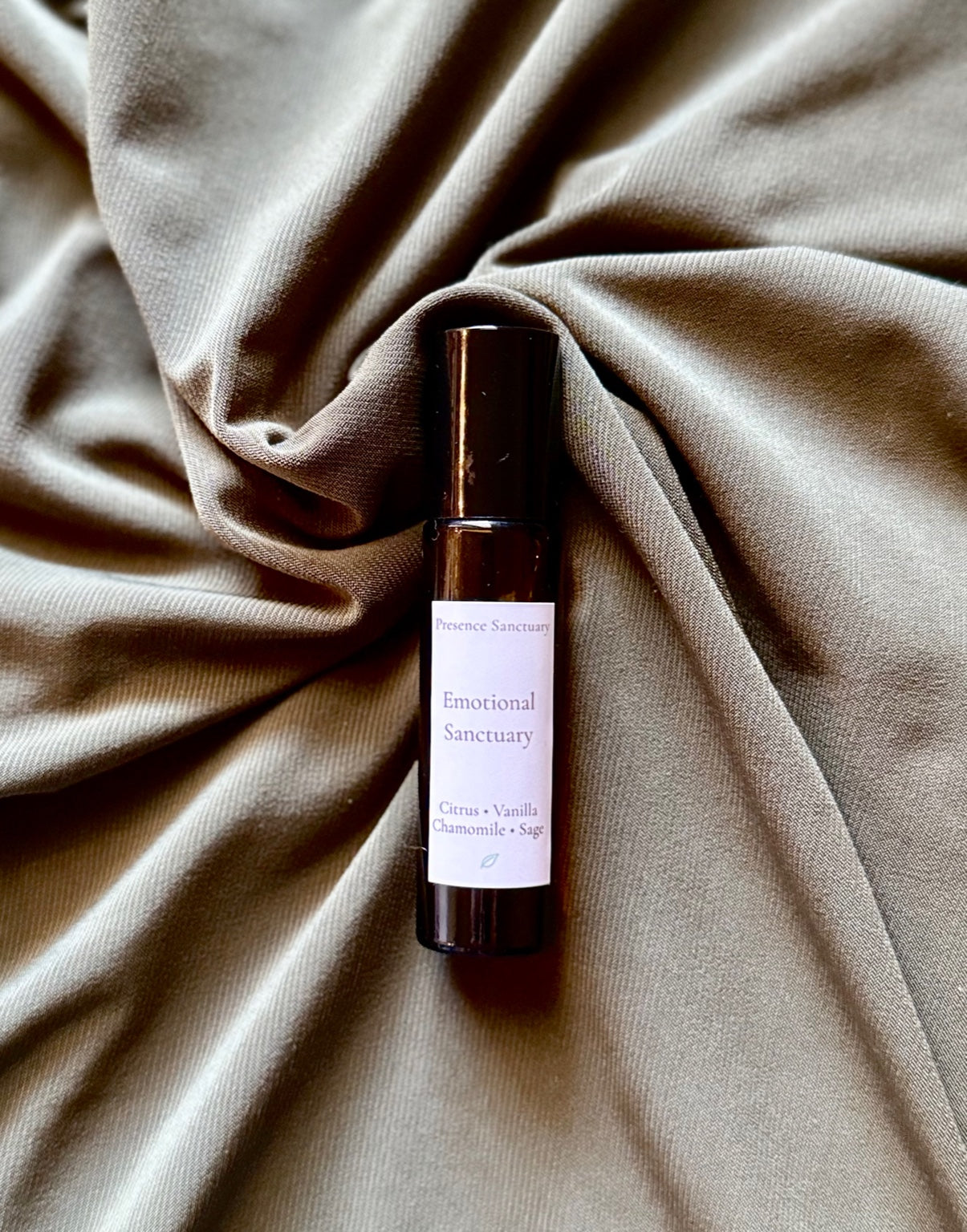 Emotional Sanctuary | Citrus Vanilla Sage Essential Oil Roll-On