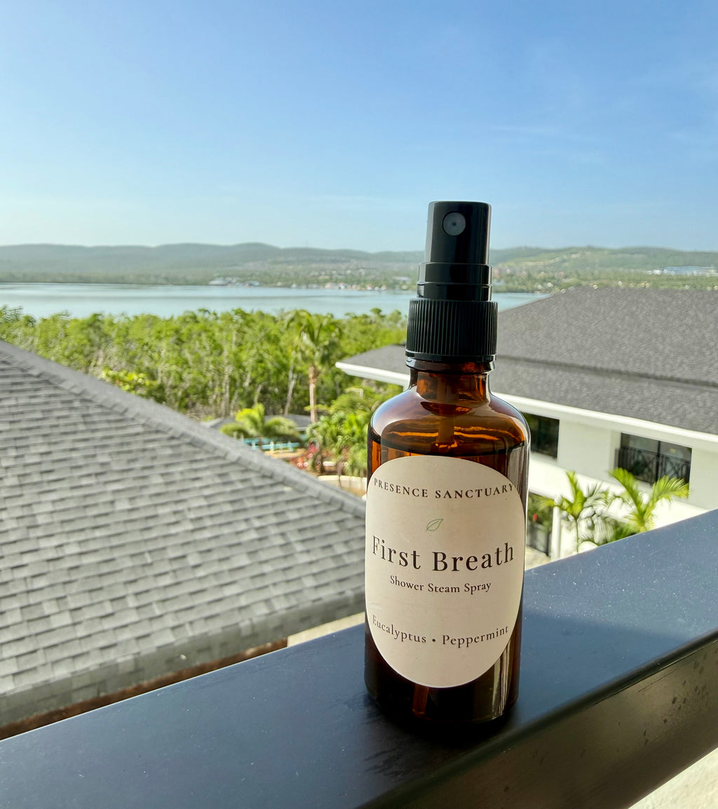 First Breath | Eucalyptus Peppermint Shower Steam Spray