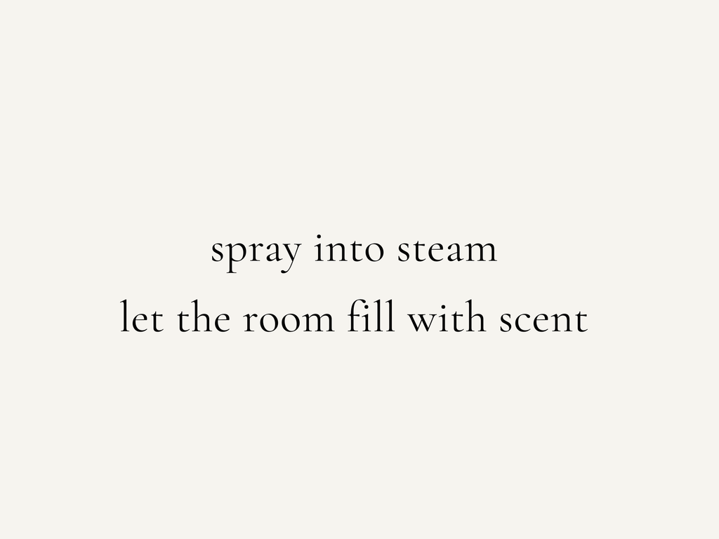 First Breath | Eucalyptus Peppermint Shower Steam Spray