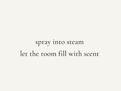 Refreshing Eucalyptus Peppermint Shower Steam Spray for Stress Relief | First Breath