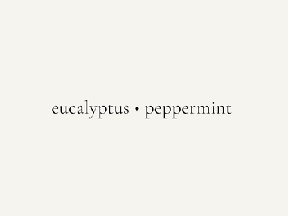Refreshing Eucalyptus Peppermint Shower Steam Spray for Stress Relief | First Breath