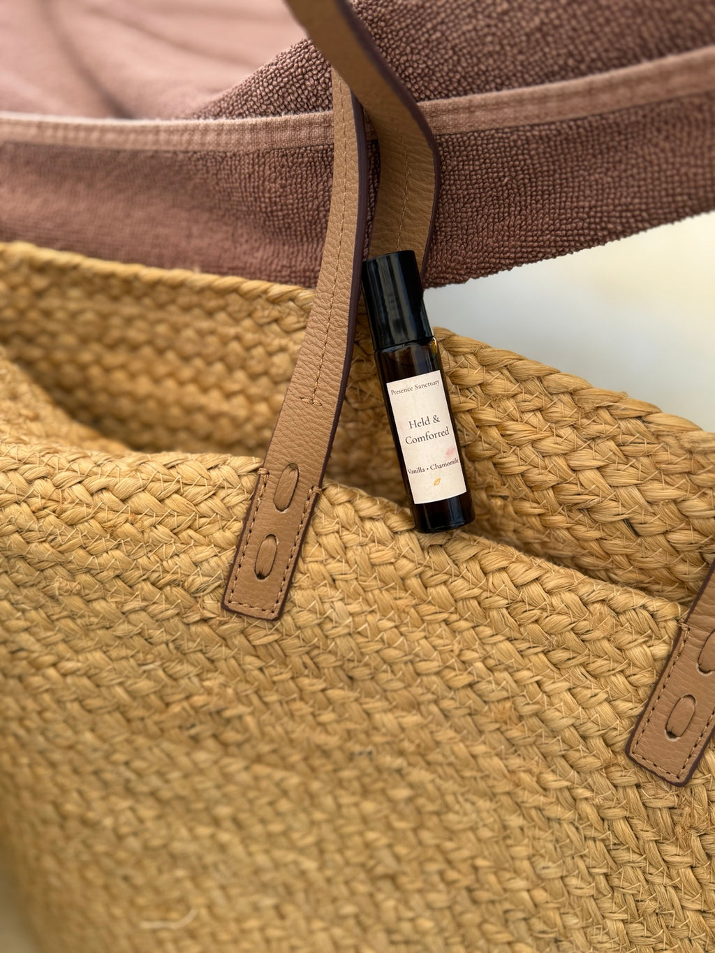 Held and Comforted Vanilla Chamomile Essential Oil Roll-On