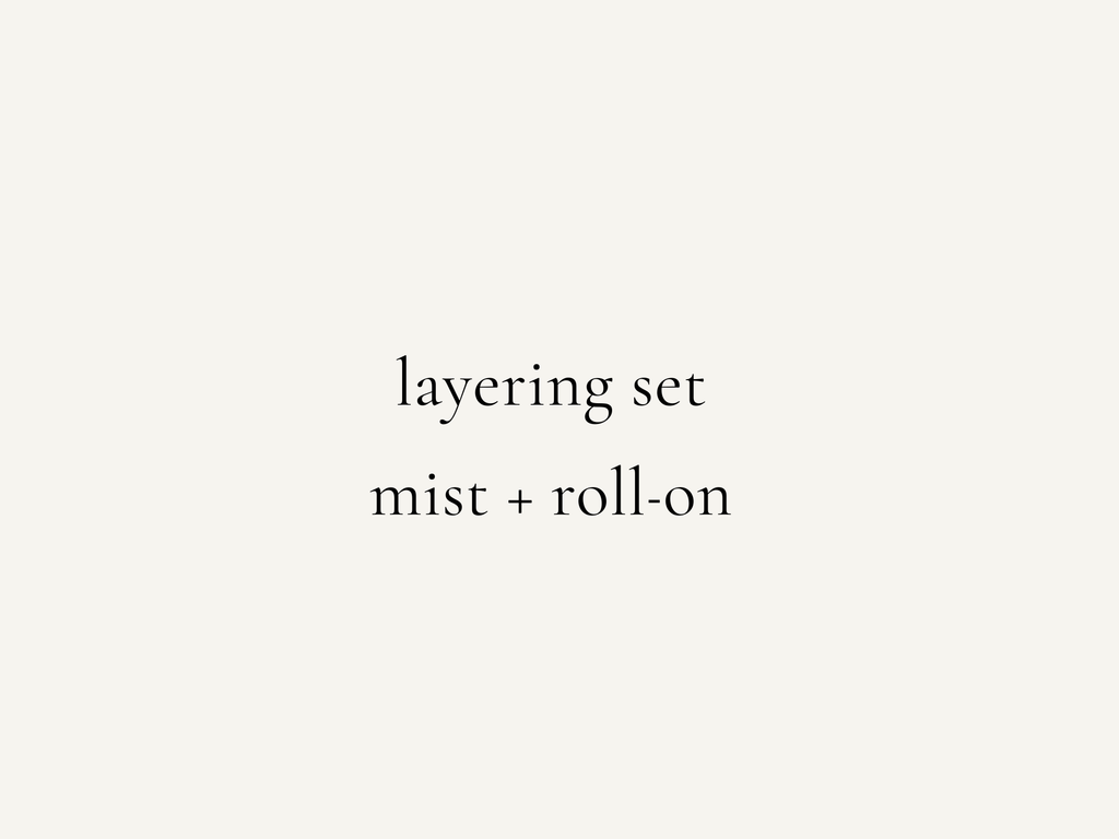 Aromatherapy Layering Set-Body Mist and Roll-On