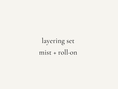 Aromatherapy Layering Set-Body Mist and Roll-On