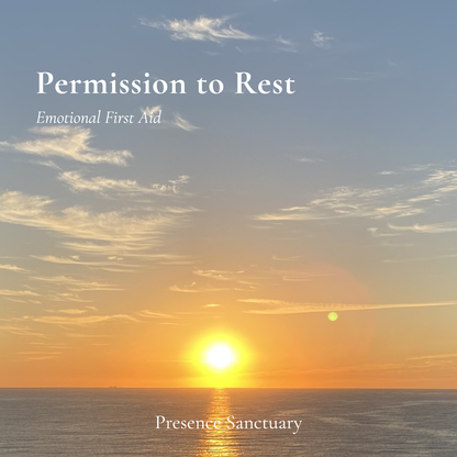 When You Feel Guilty for Not Being Productive | Sensory Tool + Therapist Audio