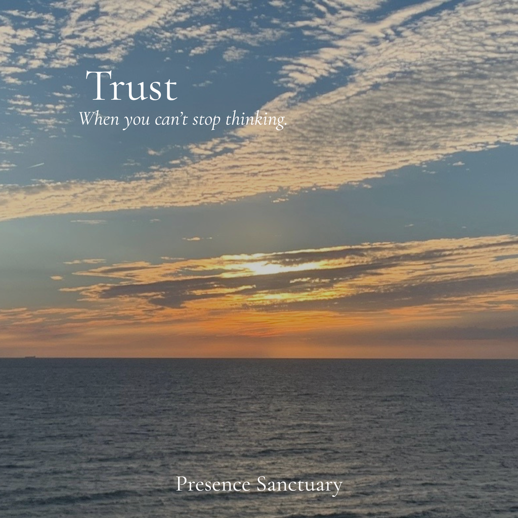 Trust: I Can't Stop Thinking | Guided Therapist Audio for Overthinking| Digital Download
