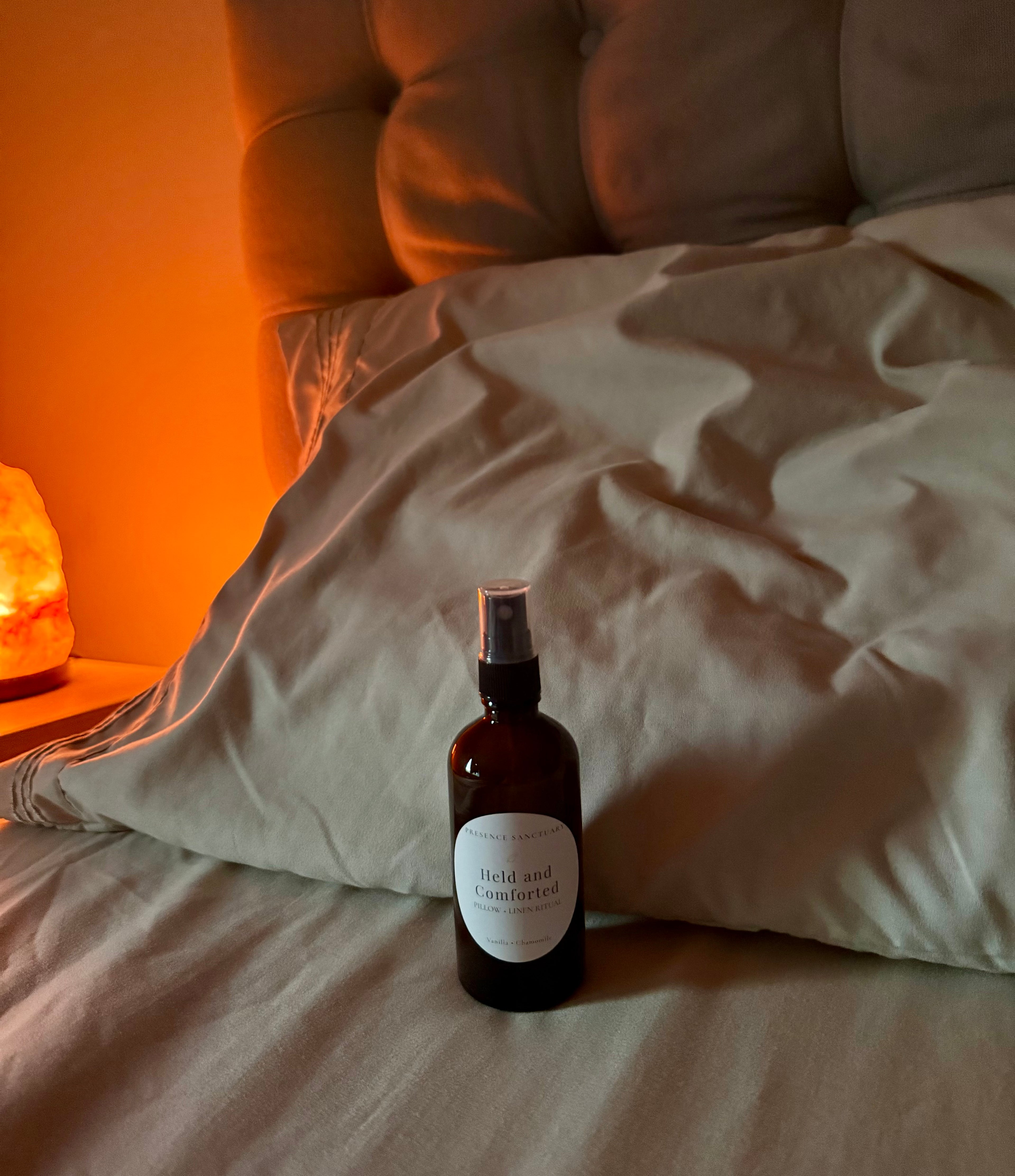 Held and Comforted | Pillow and Linen Spray
