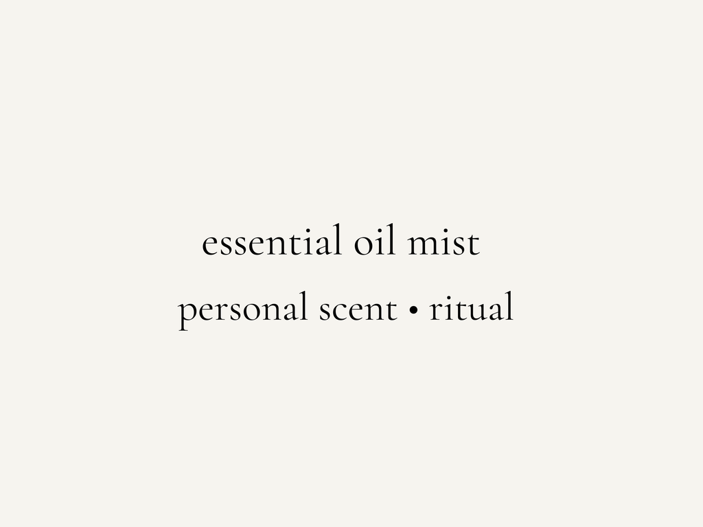 Deep Exhale | Lavender, Vanilla & Palo Santo Body Mist