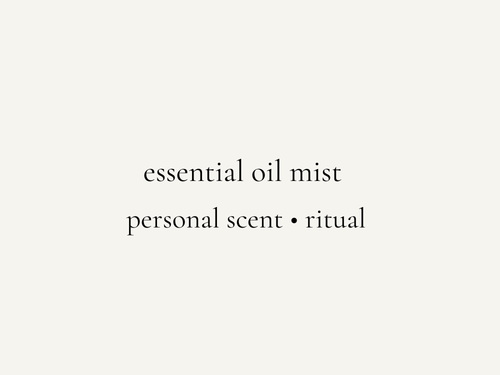 Ancient Stillness | Frankincense & Bergamot Body Mist